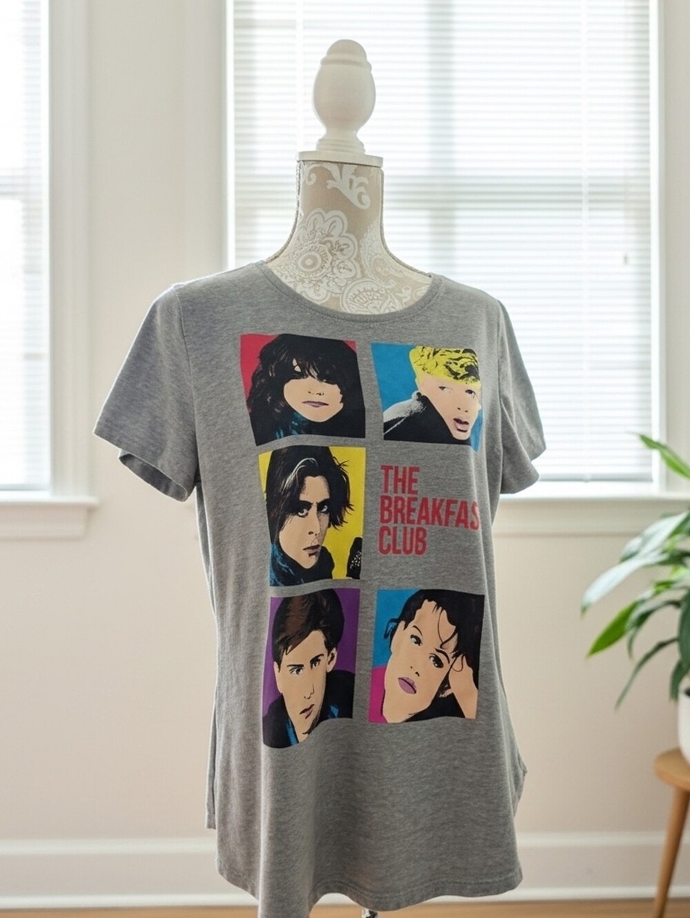 Breakfast Club Shirt Detention Class  Pop Art Hughes 80s. Andy Worhol  L